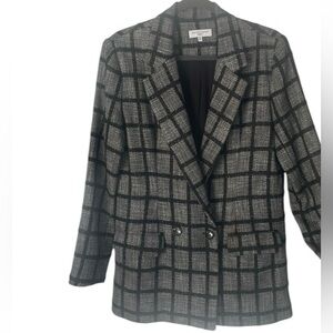 Waverly Grey Gorgeous Plaid Blazer - Medium- PreLoved